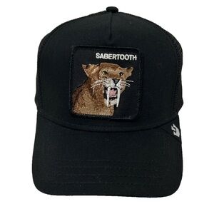 Goorin Bros Black Sabertooth Mesh Cap
